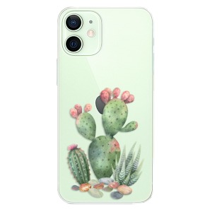Plastové pouzdro iSaprio - Cacti 01 na mobil Apple iPhone 12 Mini