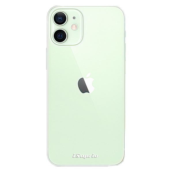 Plastové pouzdro iSaprio - 4Pure - čiré bez potisku na mobil Apple iPhone 12 Mini (Plastový kryt, obal, pouzdro iSaprio - 4Pure - čiré bez potisku na mobilní telefon Apple iPhone 12 Mini)