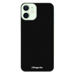 Plastové pouzdro iSaprio - 4Pure - černé na mobil Apple iPhone 12 Mini