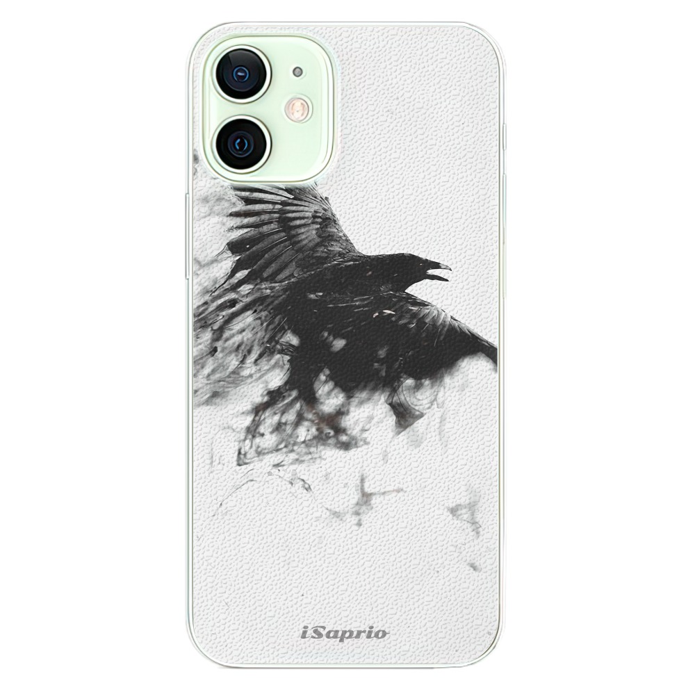 Plastové pouzdro iSaprio - Dark Bird 01 - iPhone 12