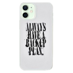 Plastové pouzdro iSaprio - Backup Plan na mobil Apple iPhone 12