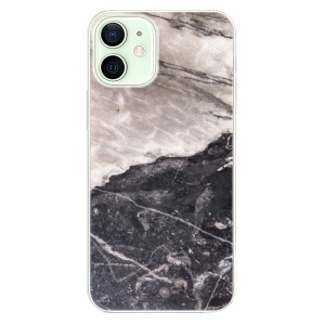 Plastové pouzdro iSaprio - BW Marble na mobil Apple iPhone 12