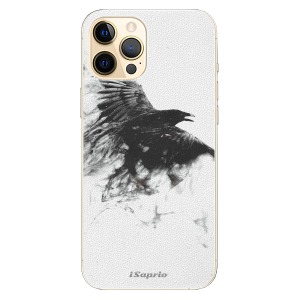 Plastové pouzdro iSaprio - Dark Bird 01 na mobil Apple iPhone 12 Pro