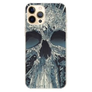 Plastové pouzdro iSaprio - Abstract Skull na mobil Apple iPhone 12 Pro