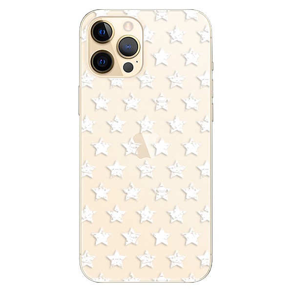 Plastové pouzdro iSaprio - Stars Pattern - white - iPhone 12 Pro
