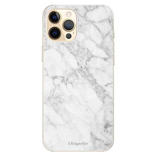 Plastové pouzdro iSaprio - SilverMarble 14 - iPhone 12 Pro Max