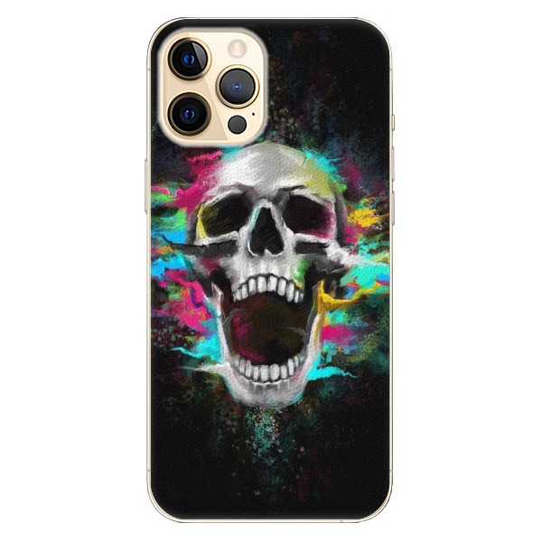 Plastové pouzdro iSaprio - Skull in Colors - iPhone 12 Pro Max