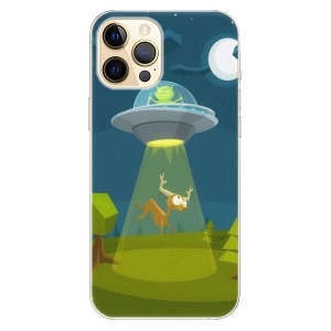 Plastové pouzdro iSaprio - Alien 01 na mobil Apple iPhone 12 Pro Max