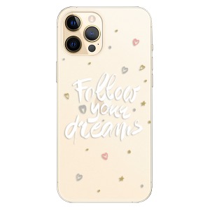 Plastové pouzdro iSaprio - Follow Your Dreams - white na mobil Apple iPhone 12 Pro Max