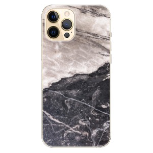 Plastové pouzdro iSaprio - BW Marble na mobil Apple iPhone 12 Pro Max
