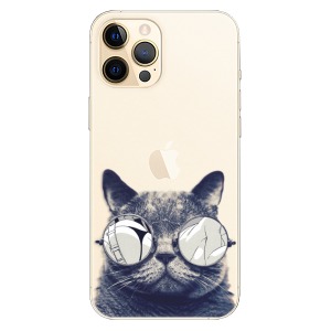 Plastové pouzdro iSaprio - Crazy Cat 01 na mobil Apple iPhone 12 Pro Max
