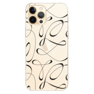 Plastové pouzdro iSaprio - Fancy - black na mobil Apple iPhone 12 Pro Max