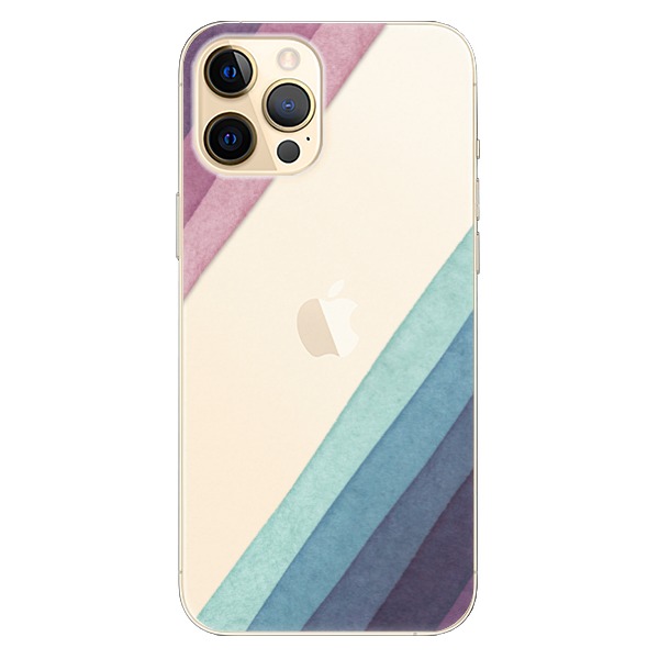 Levně Plastové pouzdro iSaprio - Glitter Stripes 01 - iPhone 12 Pro Max