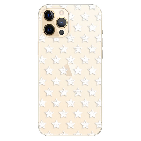 Plastové pouzdro iSaprio - Stars Pattern - white - iPhone 12 Pro Max
