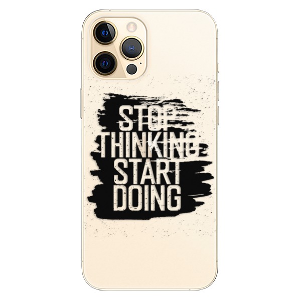 Plastové pouzdro iSaprio - Start Doing - black - iPhone 12 Pro Max