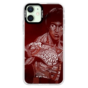 Silikonové pouzdro Bumper iSaprio - Bruce Lee na mobil Apple iPhone 12 Mini- výprodej