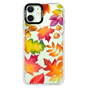 Silikonové pouzdro Bumper iSaprio - Autumn Leaves 01 na mobil Apple iPhone 12