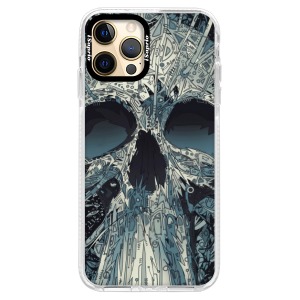 Silikonové pouzdro Bumper iSaprio - Abstract Skull na mobil Apple iPhone 12 Pro Max