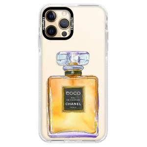 Silikonové pouzdro Bumper iSaprio - Chanel Gold na mobil Apple iPhone 12 Pro Max