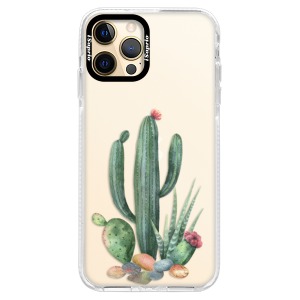 Silikonové pouzdro Bumper iSaprio - Cacti 02 na mobil Apple iPhone 12 Pro Max