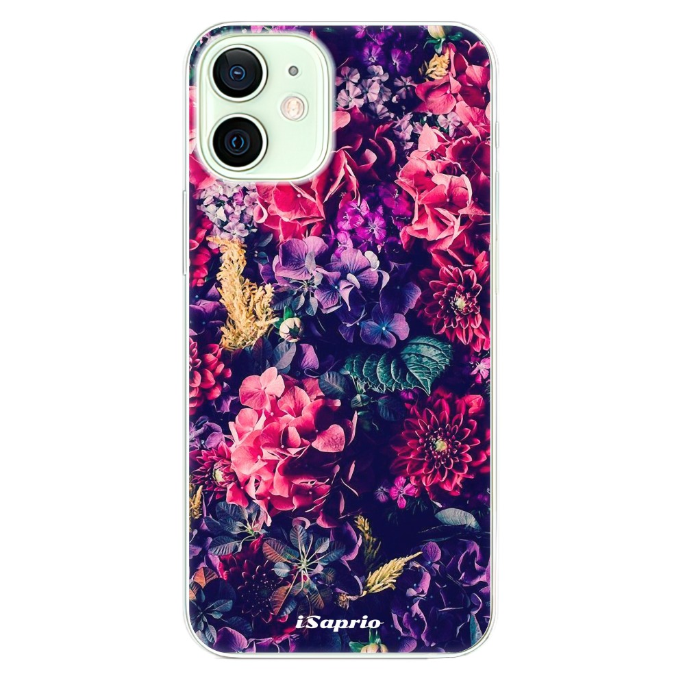 Odolné silikonové pouzdro iSaprio - Flowers 10 na mobil Apple iPhone 12 Mini (Odolný silikonový kryt, obal, pouzdro iSaprio - Flowers 10 na mobilní telefon Apple iPhone 12 Mini)