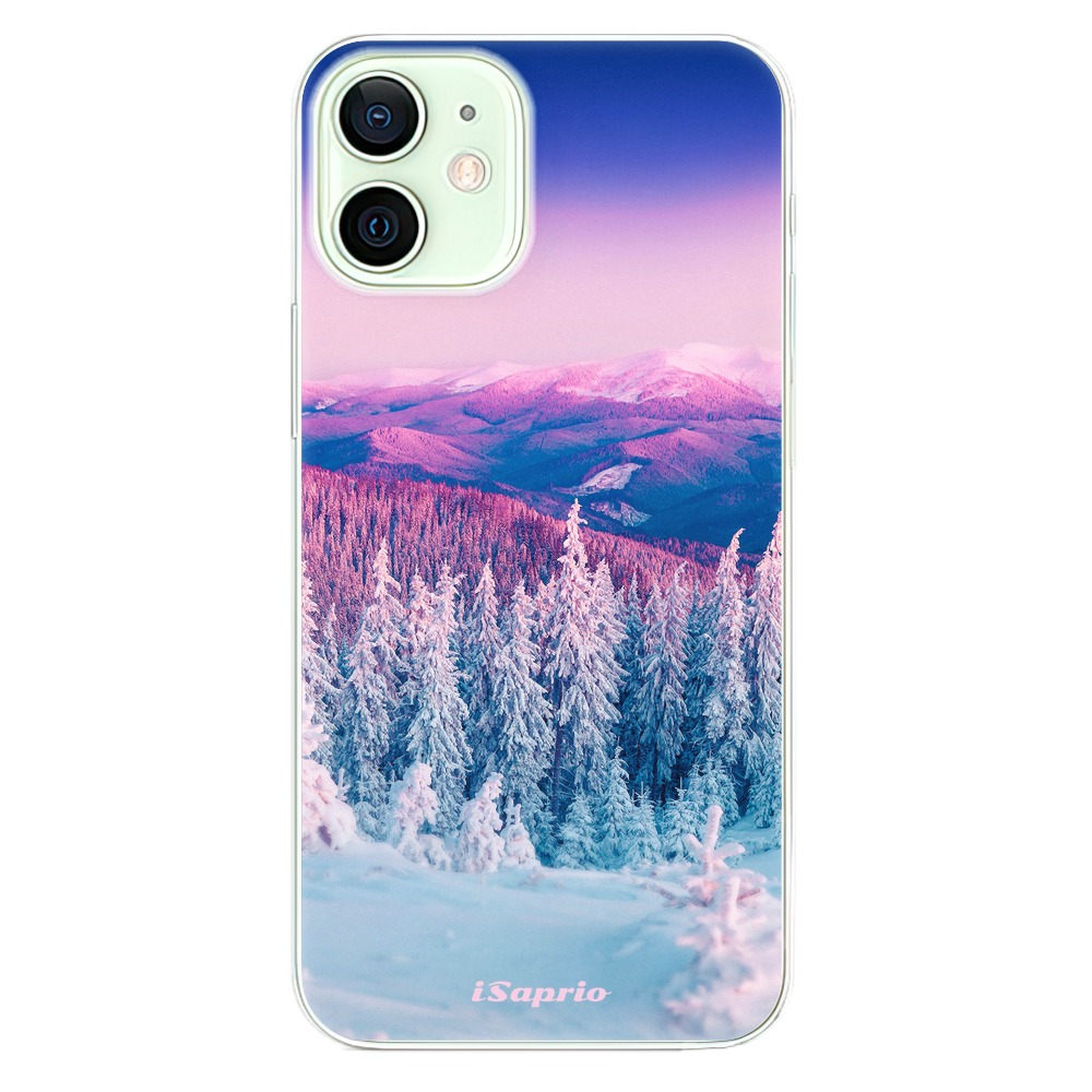 Odolné silikonové pouzdro iSaprio - Winter 01 na mobil Apple iPhone 12 Mini (Odolný silikonový kryt, obal, pouzdro iSaprio - Winter 01 na mobilní telefon Apple iPhone 12 Mini)