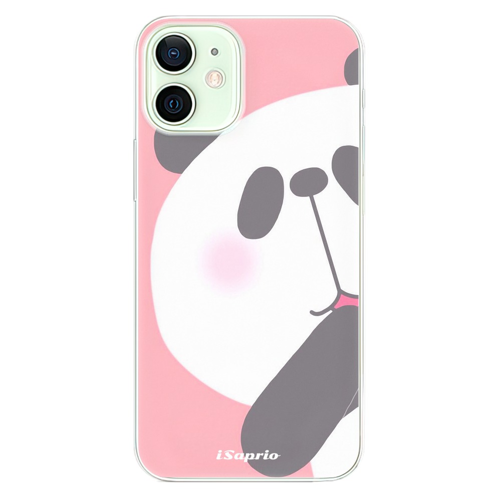 Odolné silikonové pouzdro iSaprio - Panda 01 - iPhone 12 mini