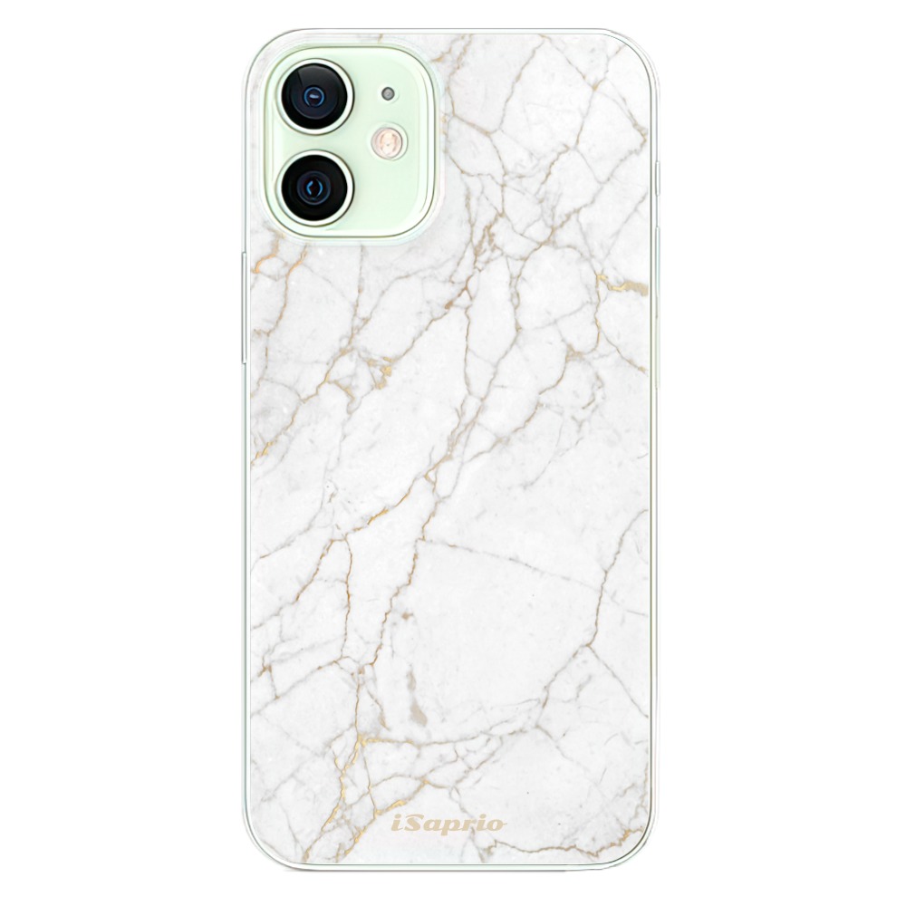 Odolné silikonové pouzdro iSaprio - GoldMarble 13 - iPhone 12 mini