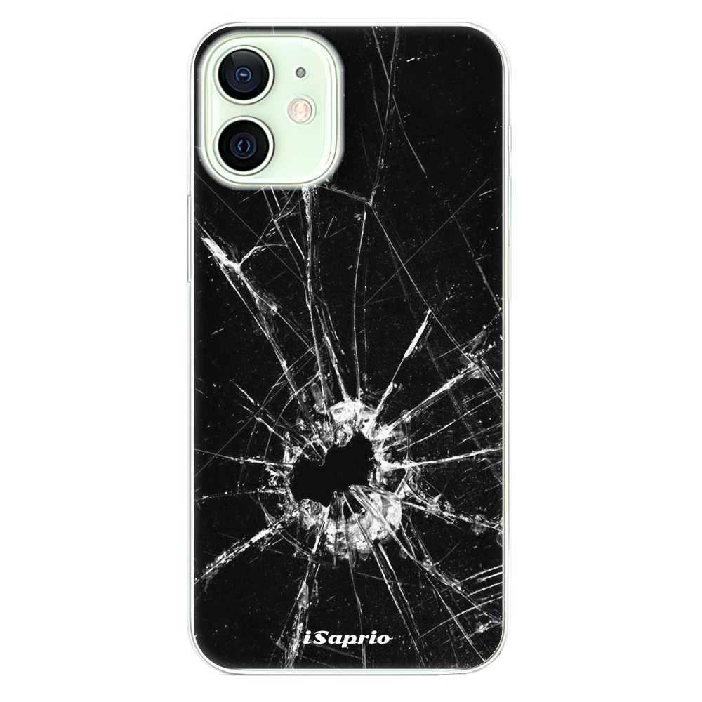Odolné silikonové pouzdro iSaprio - Broken Glass 10 - iPhone 12 mini
