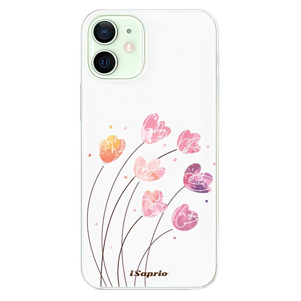 Odolné silikonové pouzdro iSaprio - Flowers 14 - iPhone 12 mini