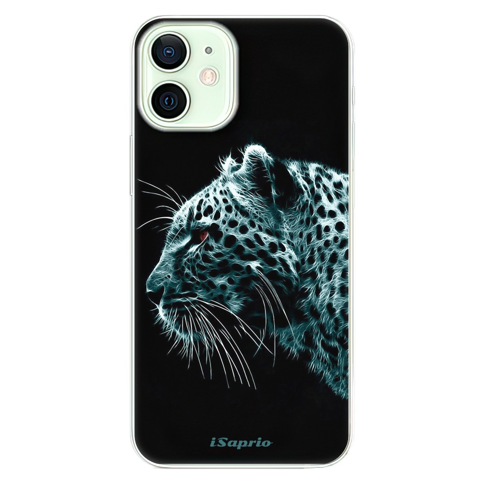 Odolné silikonové pouzdro iSaprio - Leopard 10 na mobil Apple iPhone 12 Mini - výprodej