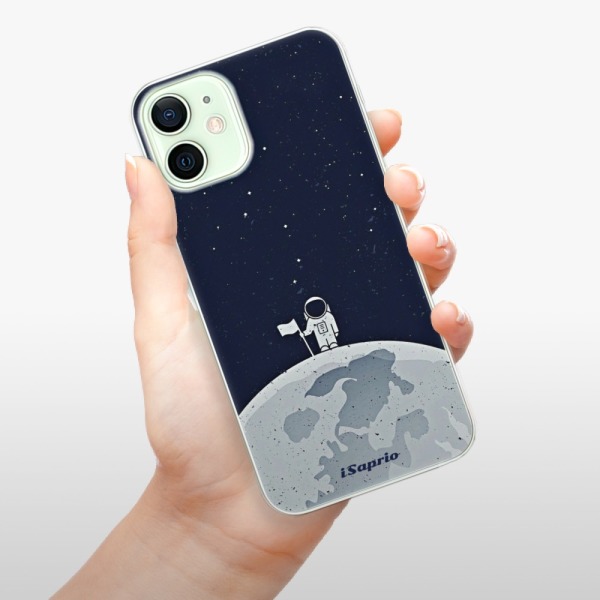 Silikonové pouzdro iSaprio - Apple iPhone 12 Mini - On The Moon 10