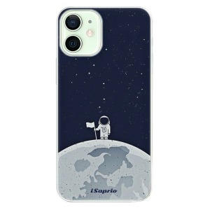 Silikonové pouzdro iSaprio - Apple iPhone 12 Mini - On The Moon 10