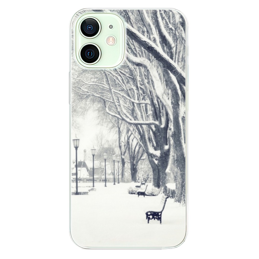 Odolné silikonové pouzdro iSaprio - Snow Park - iPhone 12 mini