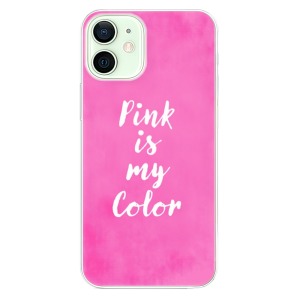 Silikonové pouzdro iSaprio - Apple iPhone 12 Mini - Pink is my color