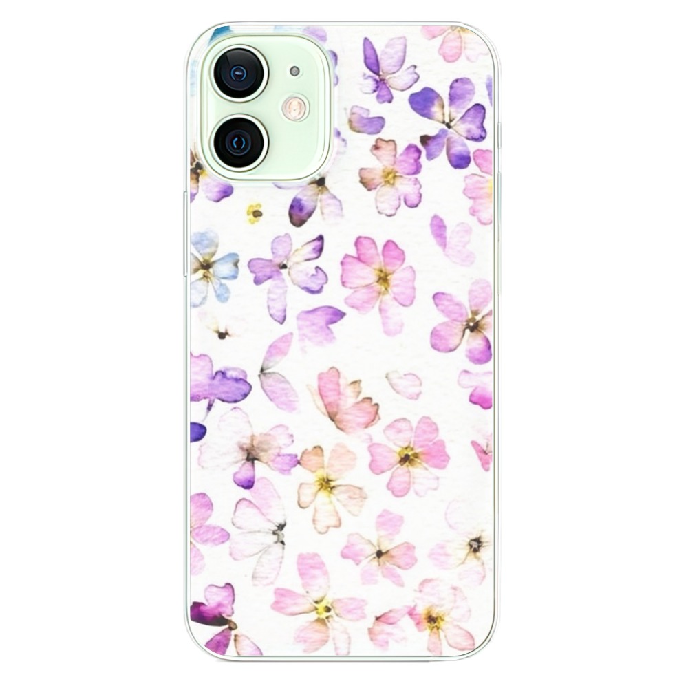 Odolné silikonové pouzdro iSaprio - Wildflowers na mobil Apple iPhone 12 Mini (Odolný silikonový kryt, obal, pouzdro iSaprio - Wildflowers na mobilní telefon Apple iPhone 12 Mini)