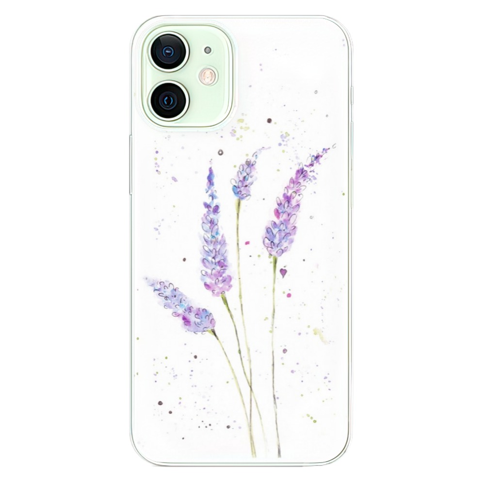 Odolné silikonové pouzdro iSaprio - Lavender na mobil Apple iPhone 12 Mini (Odolný silikonový kryt, obal, pouzdro iSaprio - Lavender na mobilní telefon Apple iPhone 12 Mini)