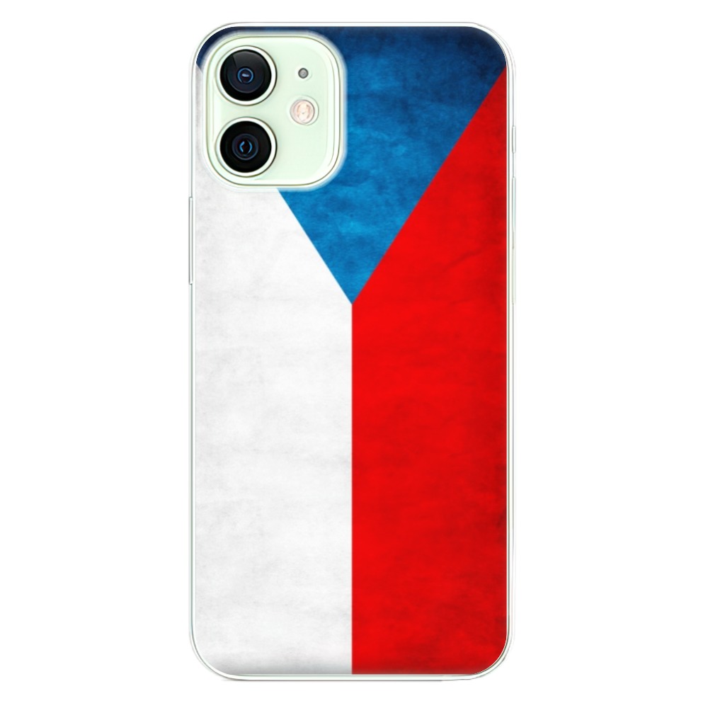 Odolné silikonové pouzdro iSaprio - Czech Flag na mobil Apple iPhone 12 Mini (Odolný silikonový kryt, obal, pouzdro iSaprio - Czech Flag na mobilní telefon Apple iPhone 12 Mini)