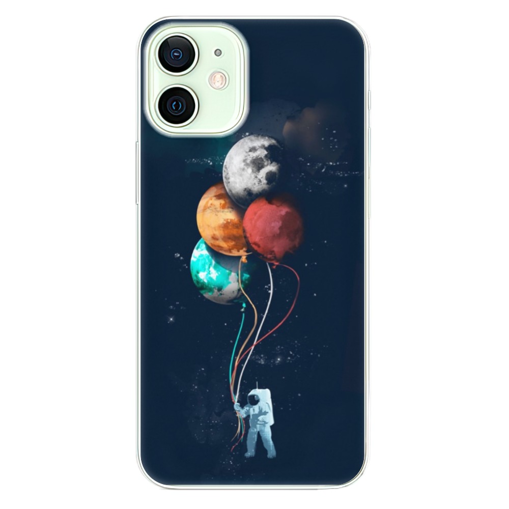 Odolné silikonové pouzdro iSaprio - Balloons 02 - iPhone 12 mini