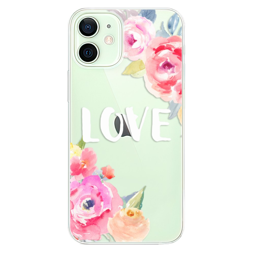 Odolné silikonové pouzdro iSaprio - Love - iPhone 12 mini