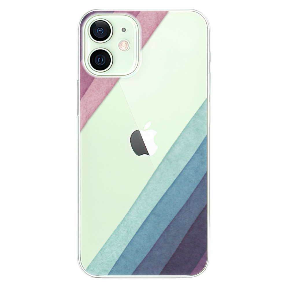 Odolné silikonové pouzdro iSaprio - Glitter Stripes 01 na mobil Apple iPhone 12 Mini (Odolný silikonový kryt, obal, pouzdro iSaprio - Glitter Stripes 01 na mobilní telefon Apple iPhone 12 Mini)