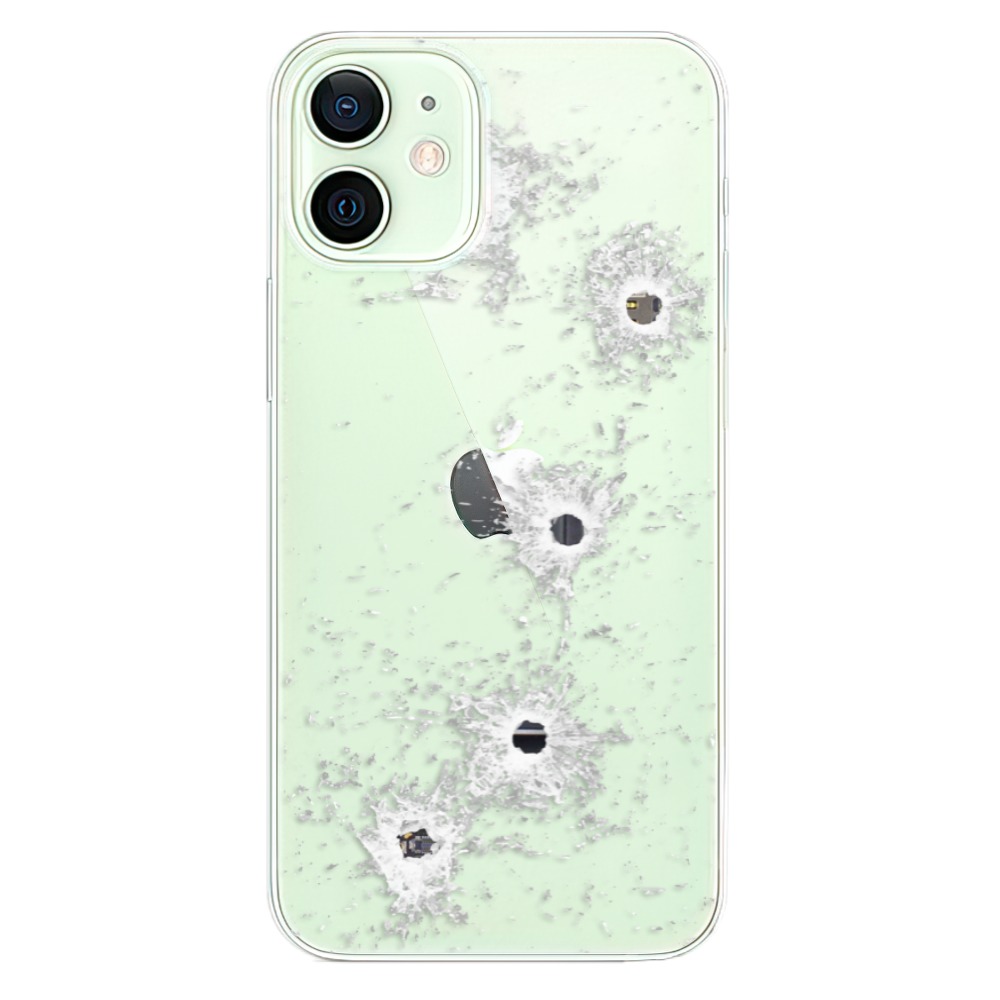 Odolné silikonové pouzdro iSaprio - Gunshots - iPhone 12 mini