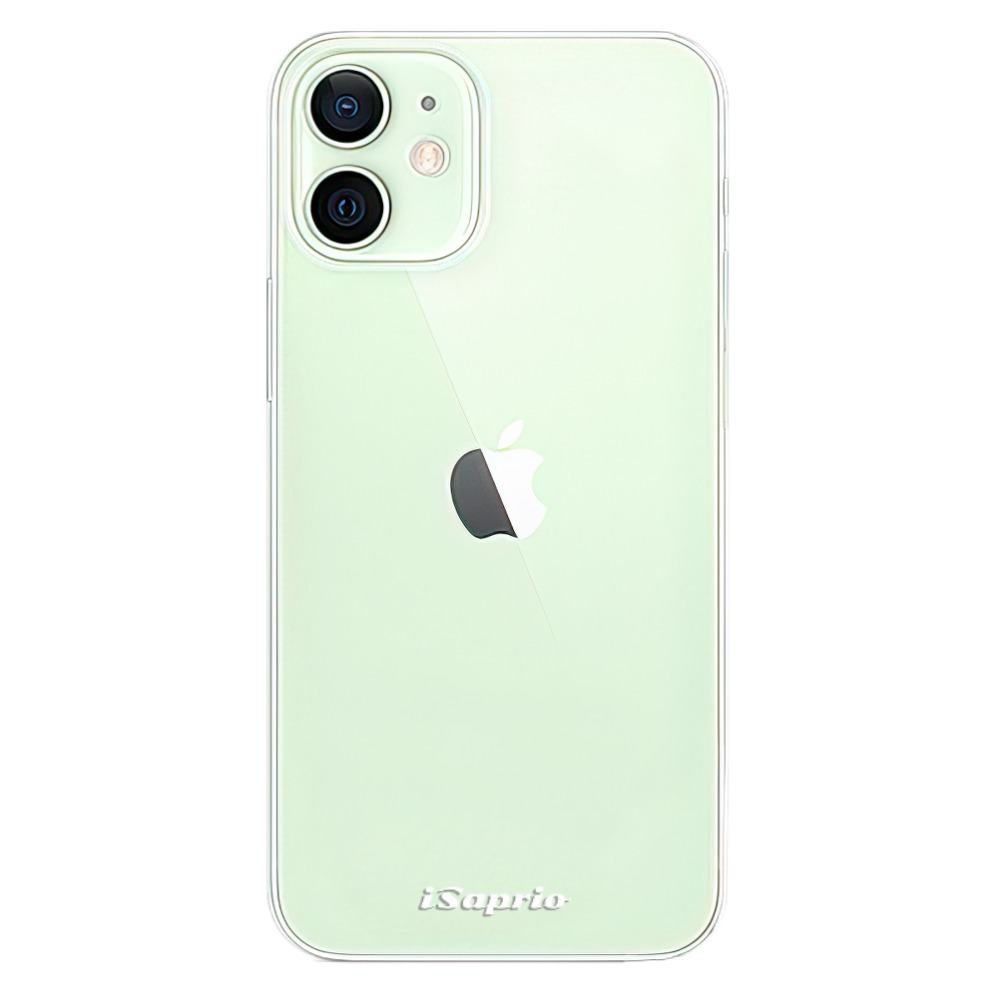 Odolné silikonové pouzdro iSaprio - 4Pure - čiré bez potisku na mobil Apple iPhone 12 Mini (Odolný silikonový kryt, obal, pouzdro iSaprio - 4Pure - čiré bez potisku na mobilní telefon Apple iPhone 12 Mini)