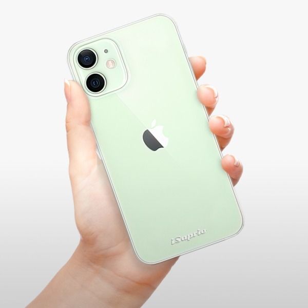 Silikonové pouzdro iSaprio - Apple iPhone 12 Mini - 4Pure čiré
