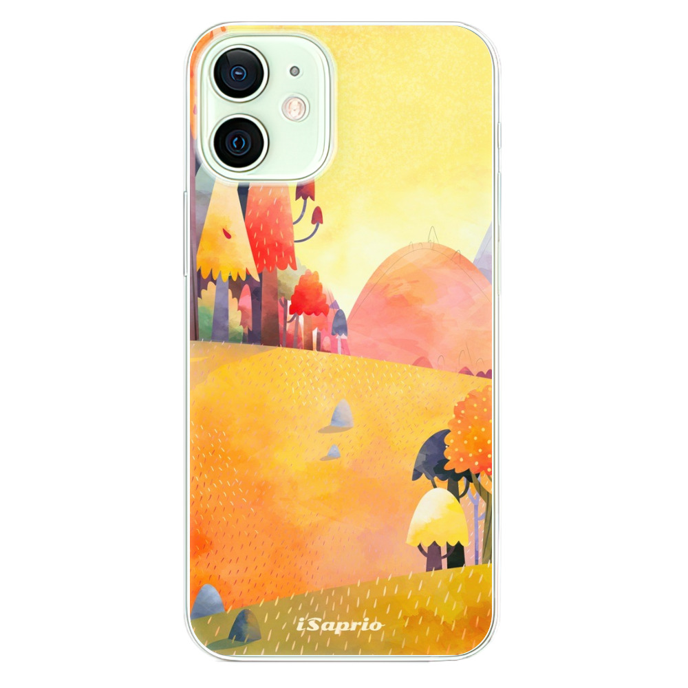 Odolné silikonové pouzdro iSaprio - Fall Forest - iPhone 12 mini