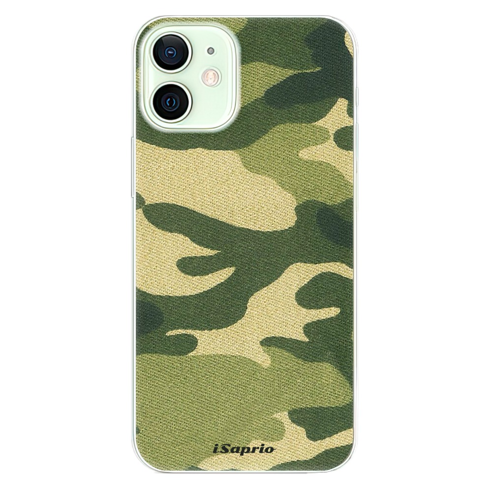 Odolné silikonové pouzdro iSaprio - Green Camuflage 01 - iPhone 12