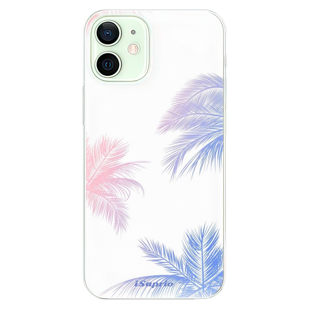 Odolné silikonové pouzdro iSaprio - Digital Palms 10 - iPhone 12