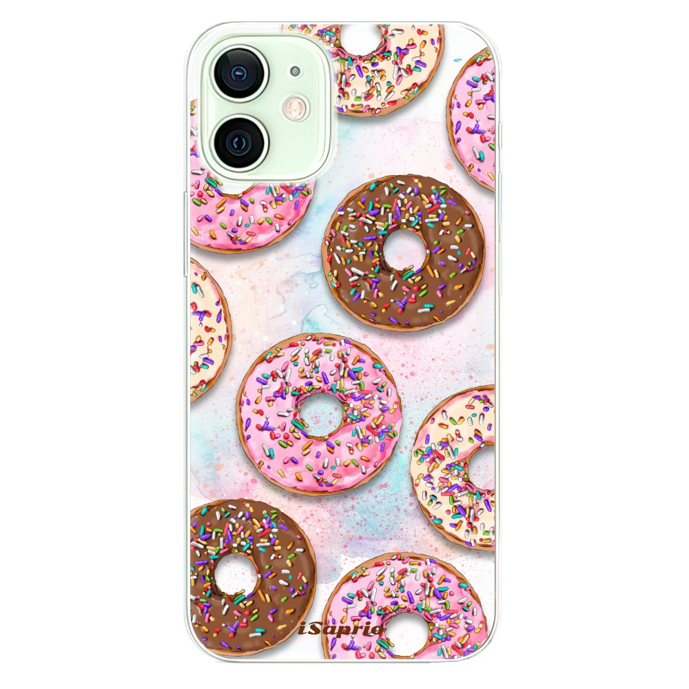 Odolné silikonové pouzdro iSaprio - Donuts 11 - iPhone 12