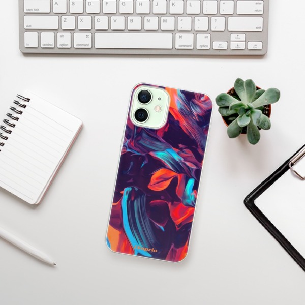 Silikonové pouzdro iSaprio - Apple iPhone 12 - Color Marble 19