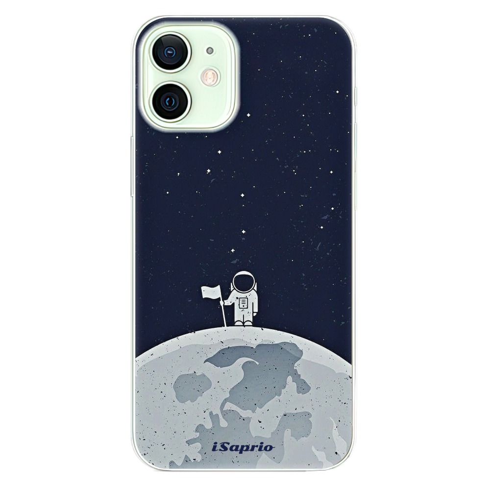 Odolné silikonové pouzdro iSaprio - On The Moon 10 na mobil Apple iPhone 12 (Odolný silikonový kryt, obal, pouzdro iSaprio - On The Moon 10 na mobilní telefon Apple iPhone 12)